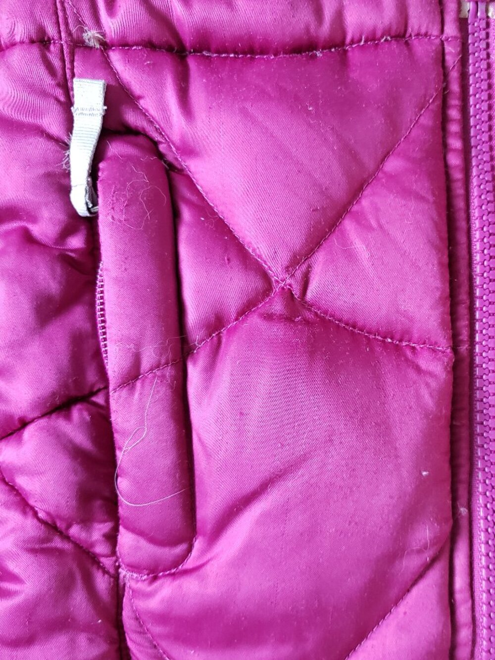 North Face Puffer Jacket Girls XXS 5 Pink - Picture 6 of 10